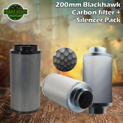 200mm Blackhawk Carbon filter + Silencer Pack