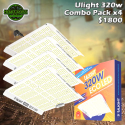 Ulight 320w Combo Pack - x4
