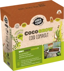 Unbuffered Coco Grow Brick - 75L Expanded