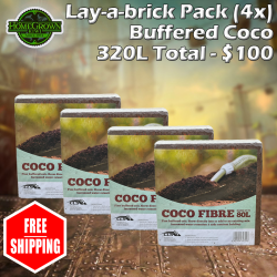 Lay-a-Brick Pack - Buffered Coco (4x) - 320L