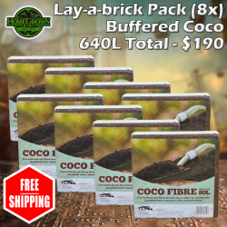 Lay-a-Brick Pack - Buffered Coco (8x) 640L