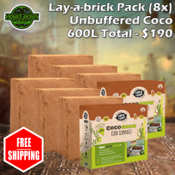 Lay-a-Brick Pack - Unbuffered Coco (8x) - 600L