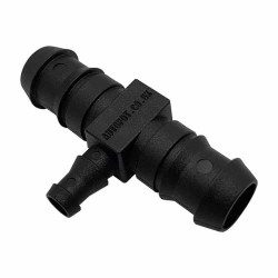 16 - 9mm Tee Reducing Connector