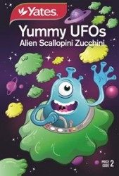 Yummy UFOs Alien Scallopini Zucchini Kids Seeds